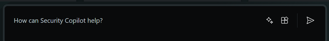 Security Copilot门户的屏幕截图。