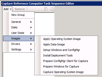 新创建的组设置的屏幕截图。
