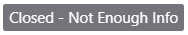 已关闭 - 关于开发人员社区的建议信息状态不足