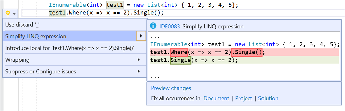 Convert typeof to nameof