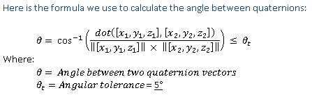 四元数矢量算法公式