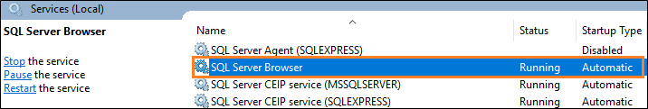 SQL Server Browser 服务