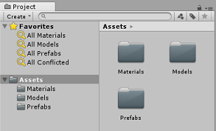 Screenshot of the assets folder.