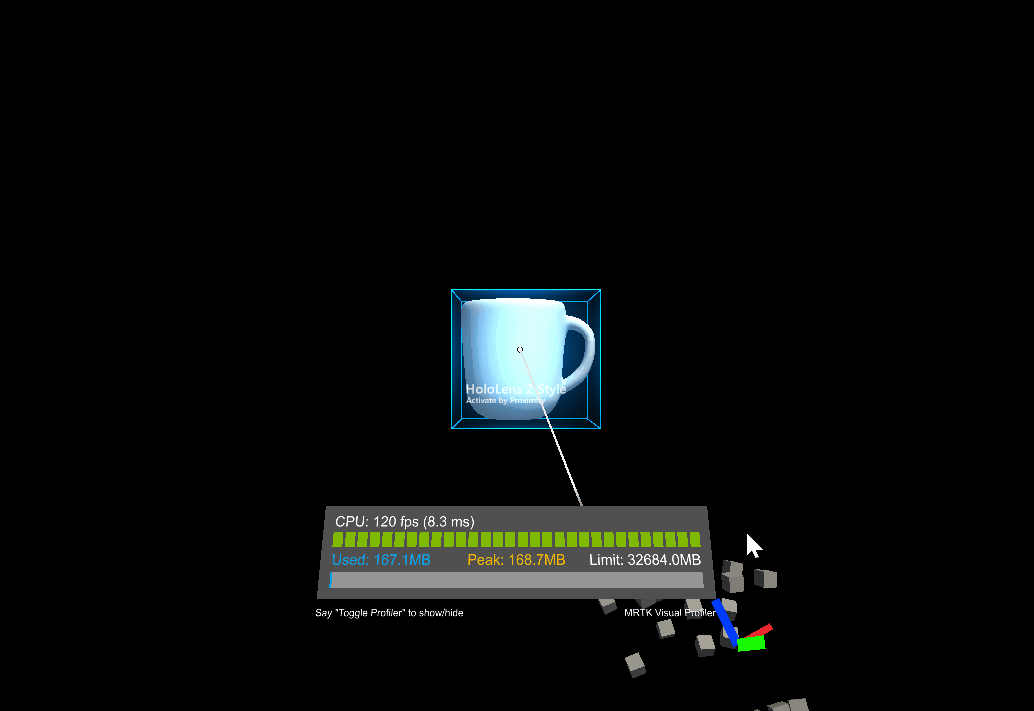 Constraint Fixed distances