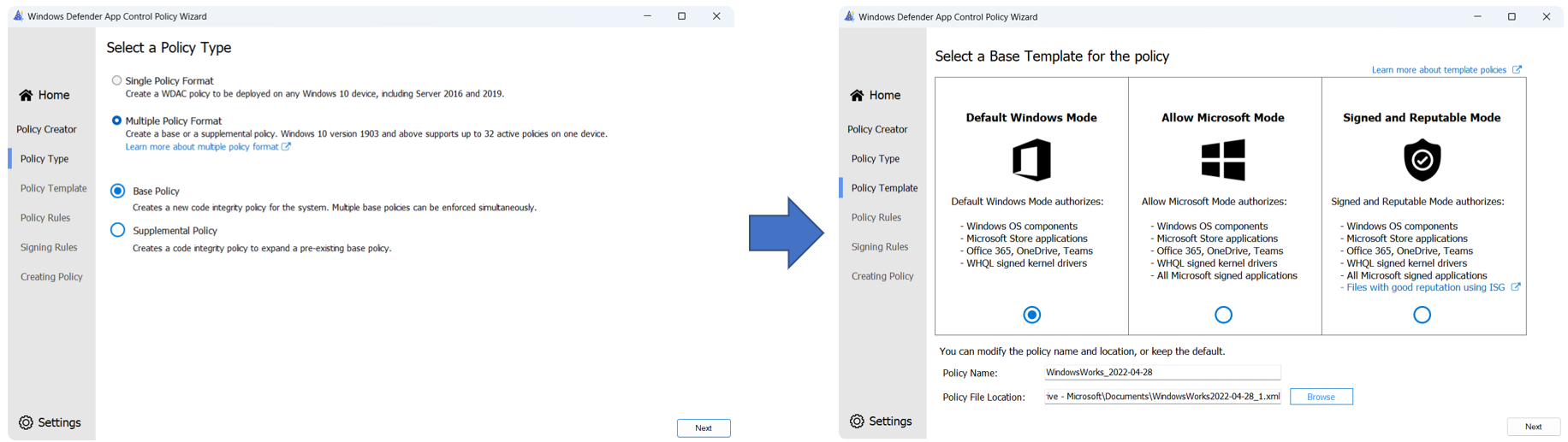 创建Windows Defender应用程序控制 AppId 标记策略 - Windows Security | Microsoft Learn