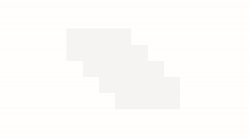 显示四个灰色矩形的 gif,它们以对角线堆叠,一个位于另一个顶部。gif 已进行动画处理,以便阴影出现并消失。