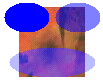 illustration showing an image overlaid by three ellipses: one opaque, one slightly transparent, one very transparent
