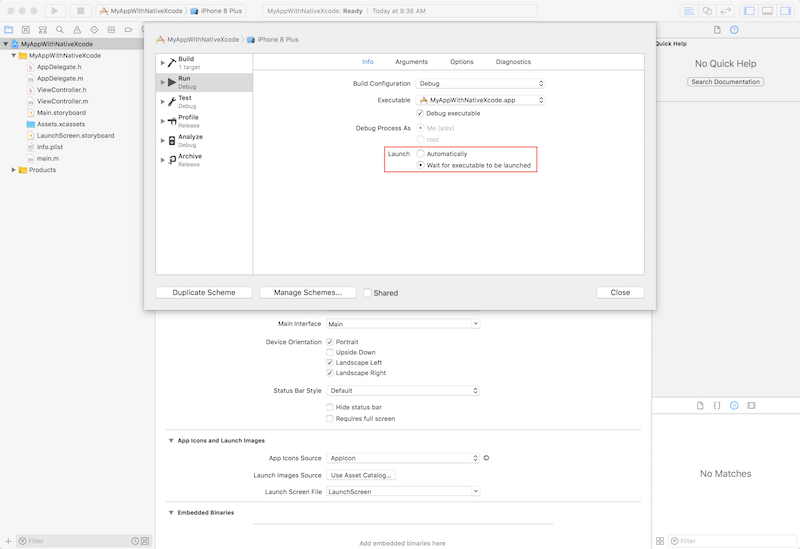 Wait for executable to be launched Wait for executable to be launched