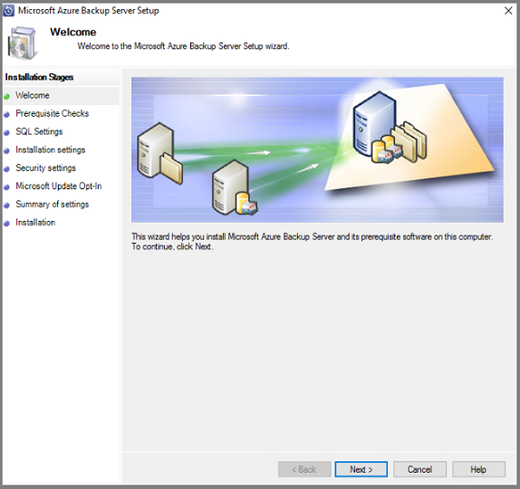 Azure 備份伺服器 - 歡迎使用