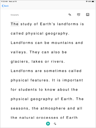 Immersive Reader - Swift