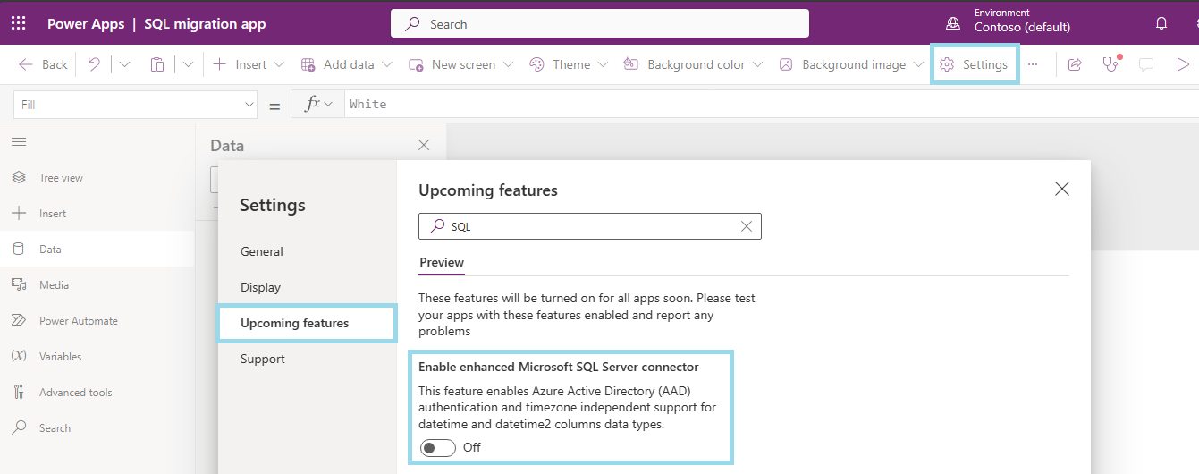 開啟即將推出的功能