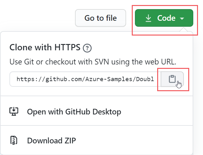 從 GitHub 複製 Double Key Encryption 服務倉庫。