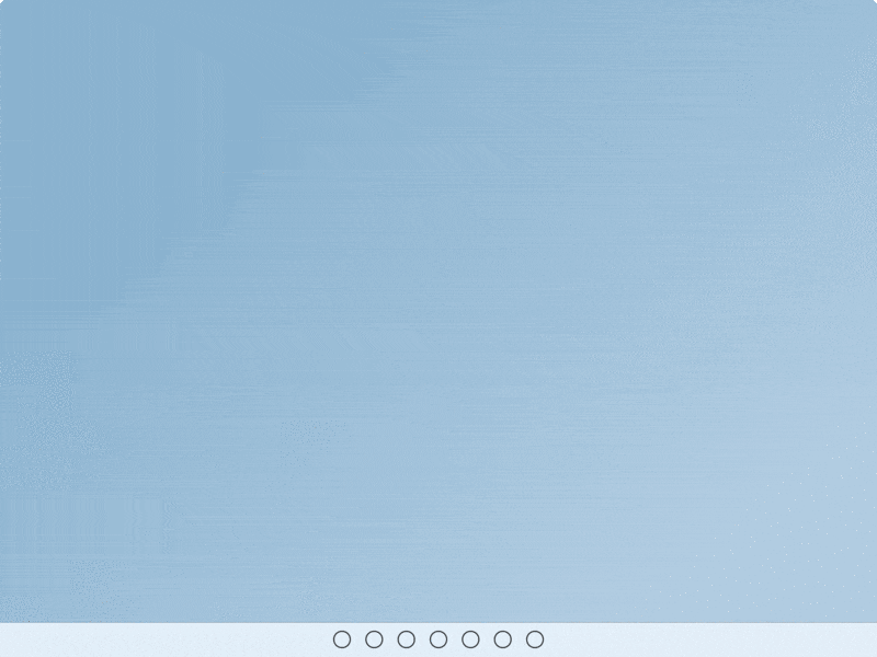 一個動畫GIF，展示物件在使用者向上滑動時黏在手指上。
