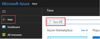 搜尋 face API