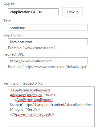 在您擁有網站系統管理員角色時，將 SharePoint Online 網站權限授與已註冊的應用程式。