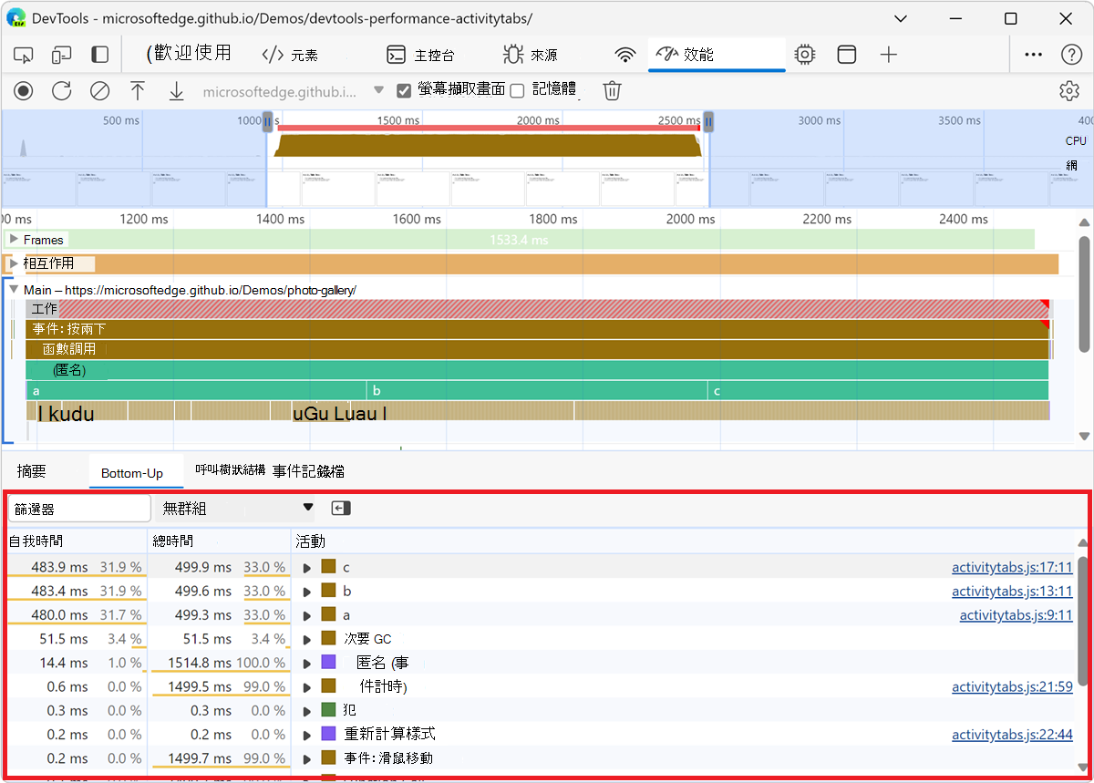 自下而上標籤