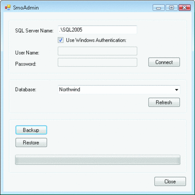 Figure 7 Backup and Restore