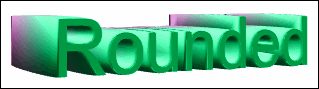 Figure 10 Solid 3D Text