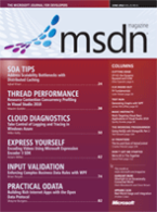 MSDN Magazine 6 月 2010