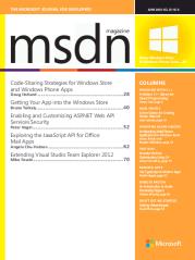 MSDN Magazine 6 月 2013
