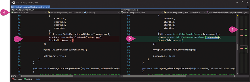 Visual Studio 預設差異工具