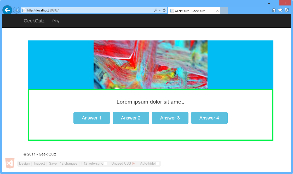 Internet Explorer - 框線色彩已更新
