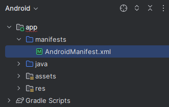 AndroidManifest - Android