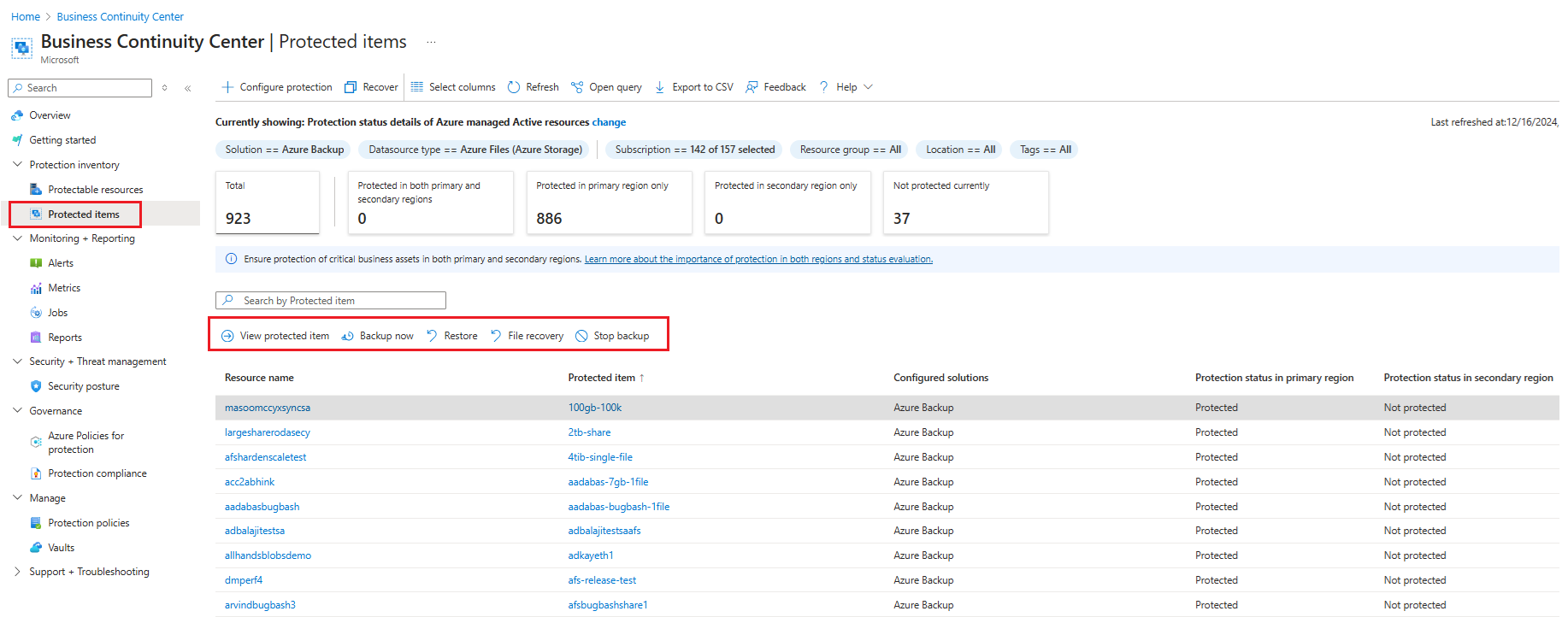 顯示專案可用動作清單的螢幕快照。