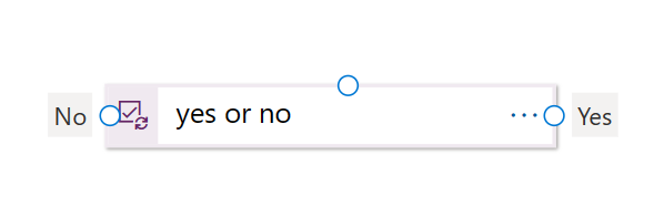 "a screenshot of the yes no dialog element"
