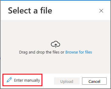 Screenshot of the Mapping debugger and Select a file box.