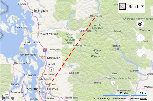 Basic Polyline Example - Bing Maps | Microsoft Learn
