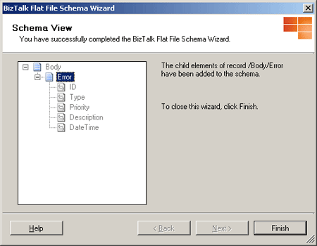 顯示已完成主體架構的架構檢視
