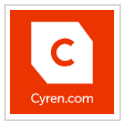 Cyren Web 篩選器的標誌。