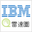 IBM QRadar 的標誌。