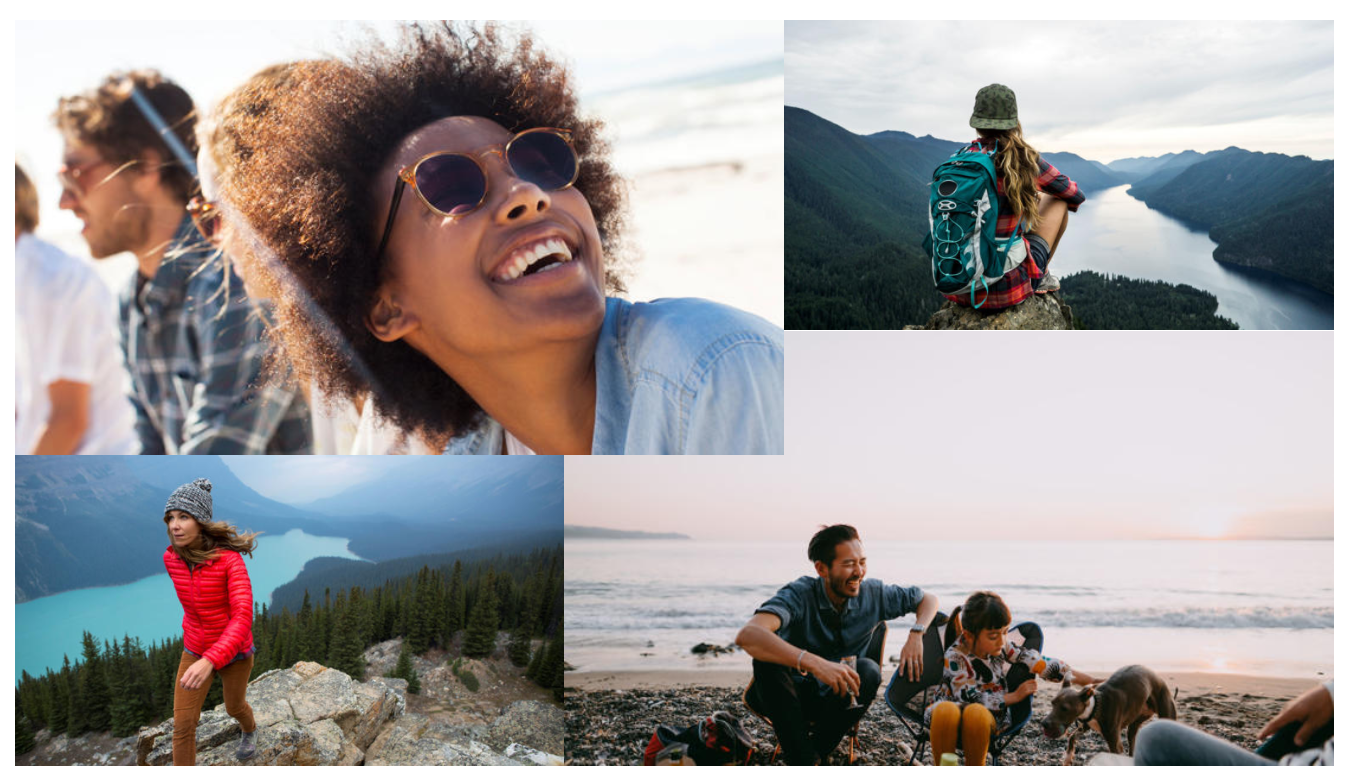 Adventure Works 首頁上的互動功能模組範例