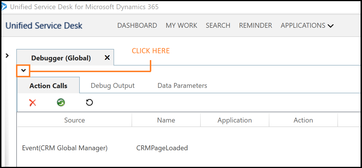 Expanded testing area in debugger Expanded testing area in debugger.