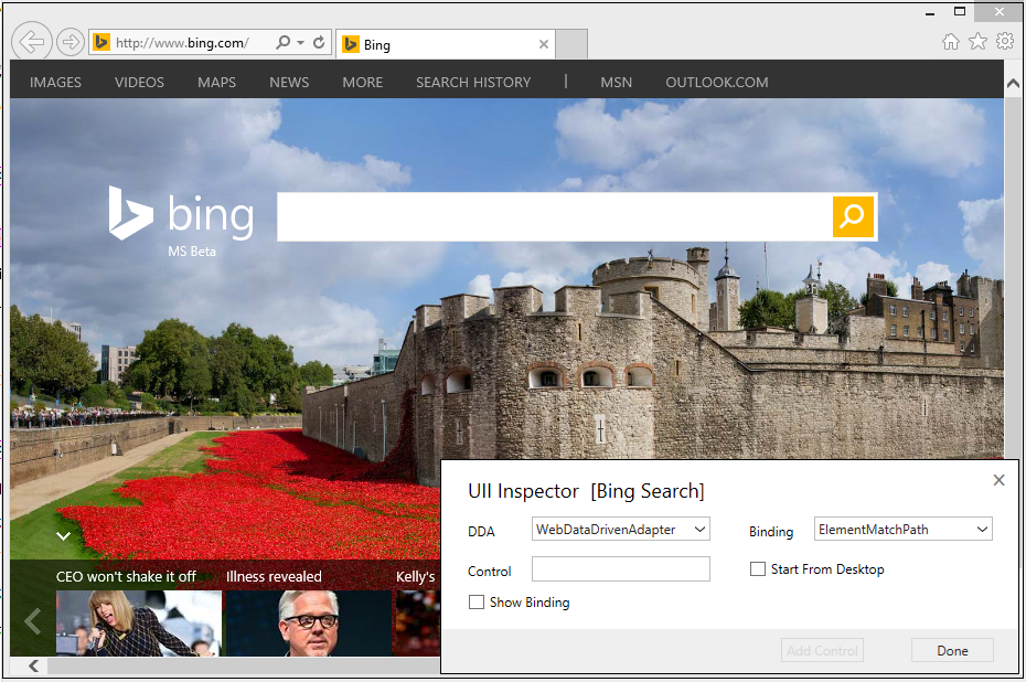 Screenshot of bindings Screenshot of bindings.