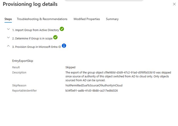 封鎖同步處理的螢幕快照。