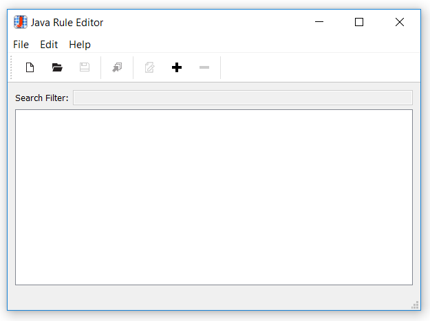 Java 規則編輯器開啟影像
