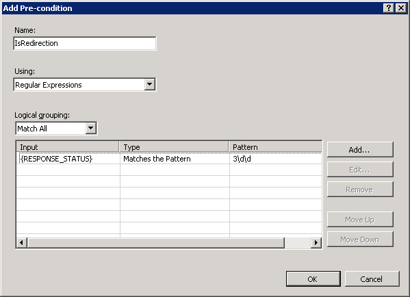 大括弧 RESPONSE 底線 STATUS 大括弧設定為輸入的螢幕快照，並將 3 個反斜杠 d 反斜杠設為模式。