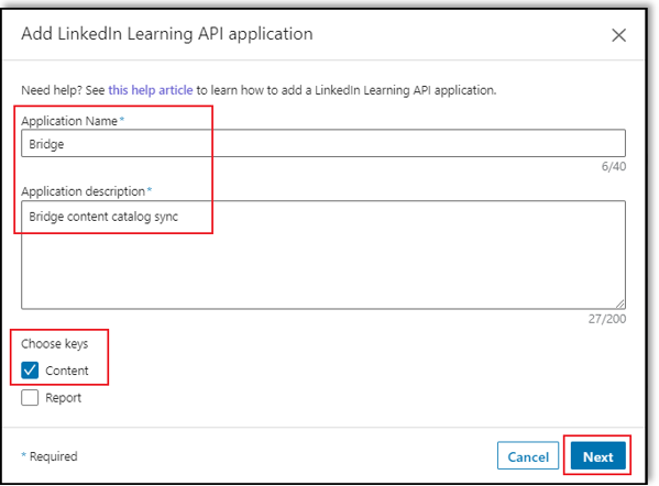 linkedin-learning-generate-content-sync-screen