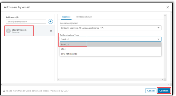 linkedin-learning-add-users-by-email-screen