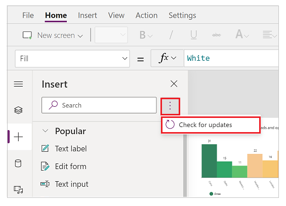 檢查最新元件 檢查最新元件