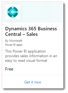 Screenshot shows Dynamic 365 Business Central - Sales web app.