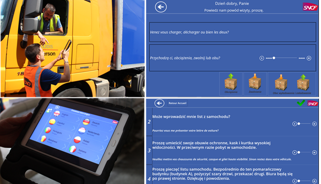 SNCF Translation Assistant 的螢幕擷取畫面。
