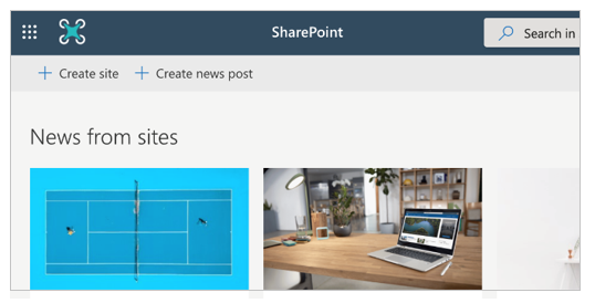 範例 SharePoint 網站。