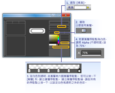 看起來像玻璃的矩形