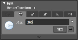 建立旋轉轉換的方式