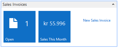 NAV_Cues_SalesThisMonth_Example Example of a Cue showing sales this month