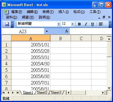 Microsoft Excel